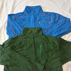 Men's new size L quarter zipper new  with no tag TASC